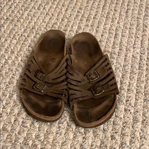 Birkenstocks leather